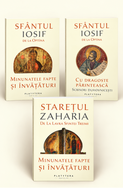 PACHET PROMOȚIONAL - SFANTUL IOSIF  și STAREȚUL ZAHARIA 